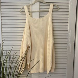 Off the shoulder sweater